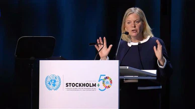 İsveç Başbakanı Andersson'dan istifa resti