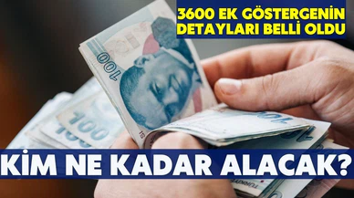 3600 ek gösterge sonrası emekli ikramiyesi ve maaşı ne kadar olacak?