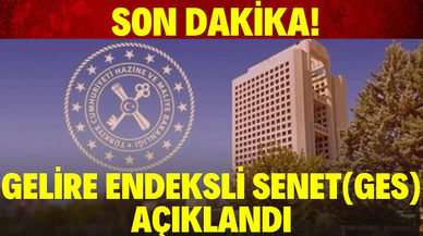 Gelire endeksli devlet iç borçlanma senedi(GES) açıklaması