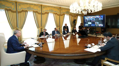 Cumhurbaşkanı Erdoğan, Büyük Ekonomiler Forumu'na canlı bağlantıyla katıldı