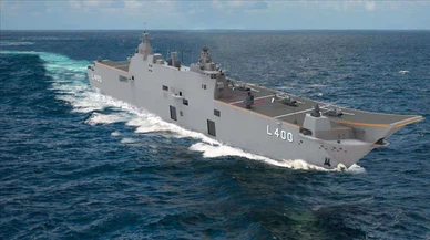 TCG Anadolu'da deniz kabul testlerine başlandı