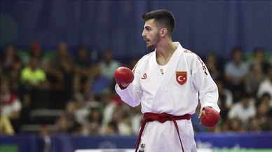 Akdeniz Oyunları'nda milli karateci Eray Şamdan altın madalya kazandı