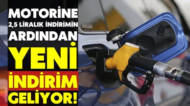 Motorine bir indirim daha geliyor!