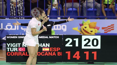 Neslihan Yiğit altın madalya kazandı