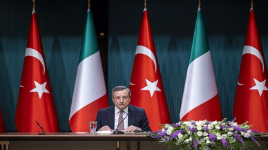 İtalya Başbakanı Draghi, Cumhurbaşkanı Erdoğan ile ortak basın toplantısında konuştu
