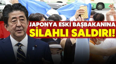 Eski Japonya Başbakanı Şinzo Abe, silahla vurularak yaralandı
