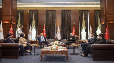 AK Parti'ye bayram ziyaretleri