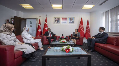 CHP Genel Merkezi'nde bayramlaşma ziyaretleri