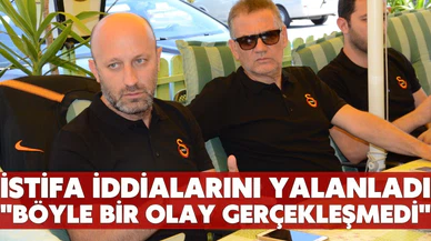 Galatasaray Futbol Direktörü Cenk Ergün görevinin başında olduğunu açıkladı