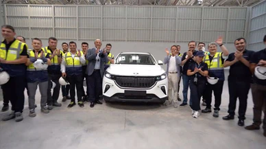 Togg'un deneme üretimine başlandı