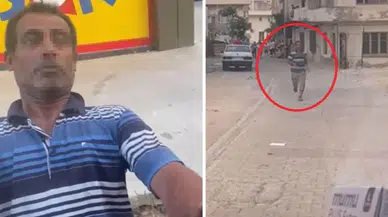 Vakaya giden ambulansın penceresine kafa attı