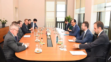 Cumhurbaşkanlığı Sözcüsü Kalın, ABD Temsilciler Meclisi Üyesi Crow'u kabul etti