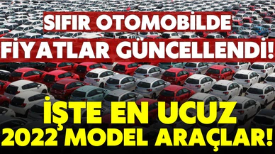 Sıfır araç piyasasının en ucuz modelleri