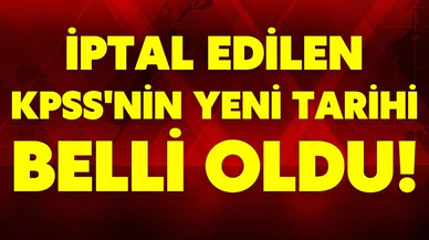 KPSS'nin tarihi belli oldu!