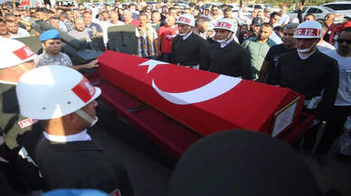 Şehit Uzman Çavuş Halil Koç, Malatya'da son yolculuğuna uğurlandı