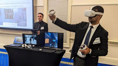 Türk teknoloji şirketinin askeri metaverse uygulaması ilk kez NATO'da tanıtıldı