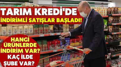 Tarım Kredi Kooperatifi Marketleri'nde indirimli satışlar başladı!