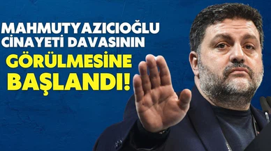 Avukat Mahmutyazıcıoğlu'nun öldürülmesine ilişkin dava başladı!