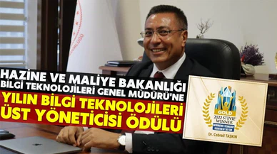 Altın Stevie Ödülü, Taşkın’a!