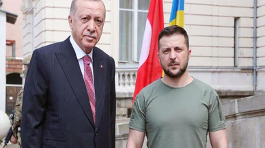 Cumhurbaşkanı Erdoğan'ın Ukrayna Devlet Başkanı Zelenskiy ile görüşmesi sona erdi