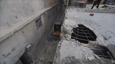 Tel Rıfat'taki YPG/PKK'lı teröristlerin Mare ilçesine düzenlediği saldırıda 1 sivil öldü