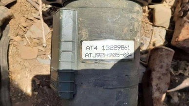 Hakkari'deki sığınakta AT-4 füze ele geçirildi