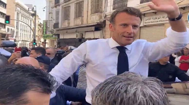 Fransa Cumhurbaşkanı Macron yine tokat yedi!