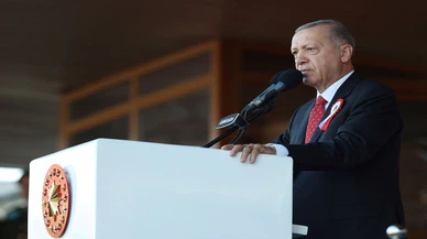 Cumhurbaşkanı Erdoğan, MSÜ Kara Harp Okulu Diploma Alma ve Sancak Devir Teslim Töreni'nde konuştu