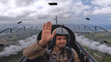 Baykar Teknoloji Lideri Bayraktar'ın "Hürkuş" uçuşundaki kokpit görüntüleri yayınlandı