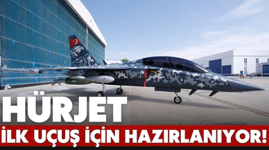 Hürjet ilk uçuş için yere basmaya hazırlanıyor!