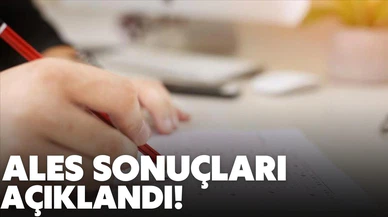 ALES sonuçları açıklandı!