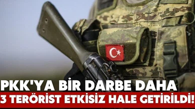 3 PKK/YPG'li terörist etkisiz hale getirildi