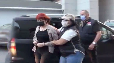 Yakalanan HDP'li Semra Güzel İstanbul Emniyet Müdürlüğüne getirildi