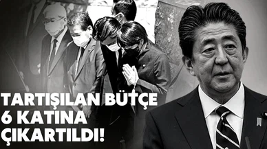 Japonya'da tartışılan bütçe 6 katına çıkartıldı!