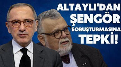 Gazeteci Fatih Altaylı, Şengör'e açılan soruşturmaya tepki gösterdi!