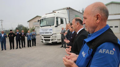 Bolu'dan Pakistan'daki sel bölgesine yardım tırı!