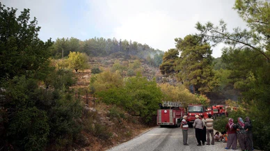 Alanya'da çıkan orman yangını kontrol altına alındı!