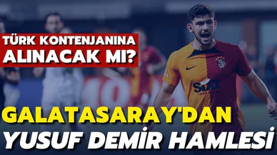 Galatasaray'dan Yusuf Demir hamlesi! Dursun Özbek açıkladı!