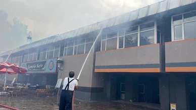 Atatürk Üniversitesi Rektörü'nden çıkan yangına ilişkin açıklama!