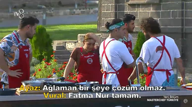 Masterchef'te Mehmet Şef'ten tepki