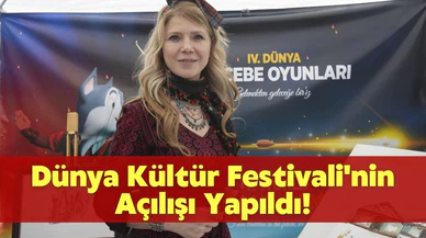 Dünya Kültür Festivali'nin açılışı yapıldı