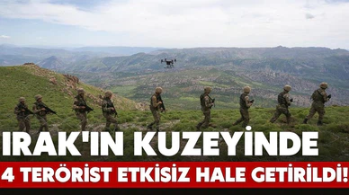 4 terörist etkisiz hale getirildi!