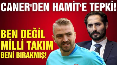 Caner Erkin'den Hamit Altıntop'a tepki
