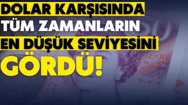 İngiliz sterlini, dolar karşısında tüm zamanların en düşük seviyesini gördü!