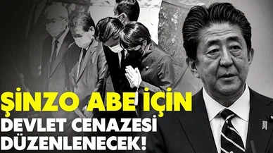 Japonya, Abe Şinzo için düzenlenecek devlet cenazesine hazırlanıyor!