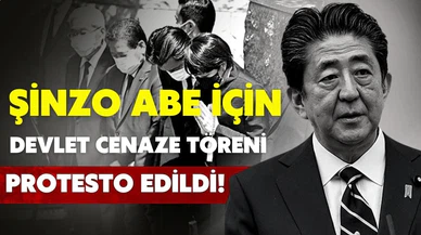 Japonya'da devlet töreni protesto edildi