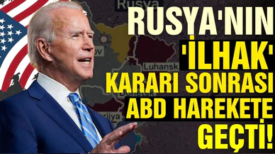 Rusya'nın "İlhak" kararı sonrası ABD harekete geçti!