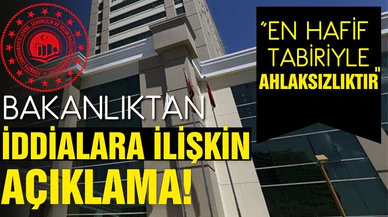 Çevre, Şehircilik ve İklim Değişikliği Bakanlığı'ndan iddialara ilişkin açıklama!