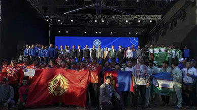 4. Dünya Göçebe Oyunları'nın kapanış töreni yapıldı