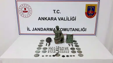 Başkentte tarihi eserleri 2,5 milyon liraya satmaya çalıştılar!